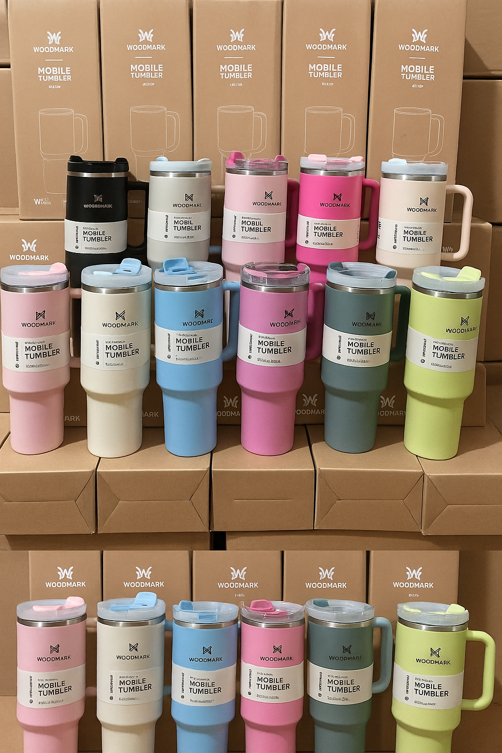 Premium 40oz Stainless Steel Tumbler – Leakproof & Stylish(Random Color).