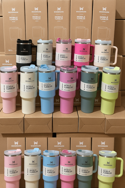 Premium 40oz Stainless Steel Tumbler – Leakproof & Stylish(Random Color).