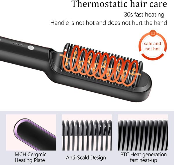 Hair strightner Comb